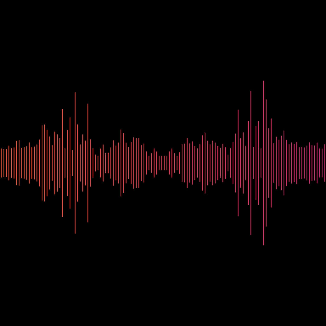 Horizontal red gradient spectrum